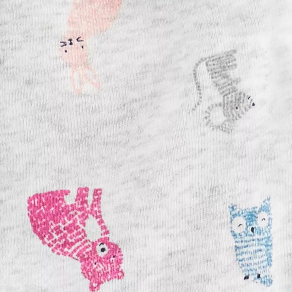 Carter's Bunny Cotton Coveralls 2 Pack - 6 Months - Picture 3 of 4